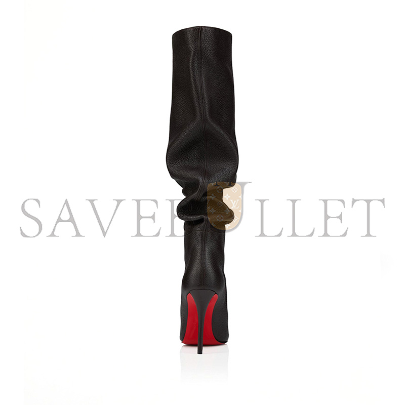 CHRISTIAN LOUBOUTIN ZEPENDRIS LEATHER KNEE-HIGH BOOTS